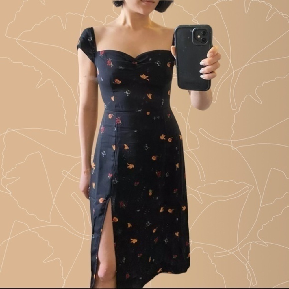 Brand new Black MIDI dress - Picture 5 of 5